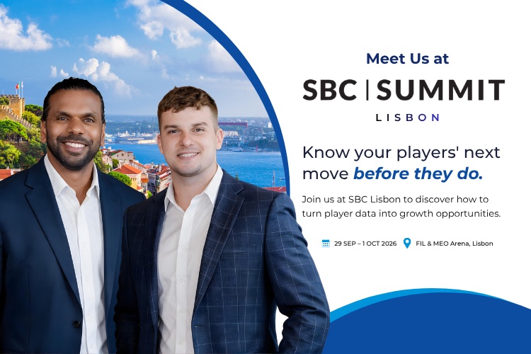 Meet BizAcuity at SBC Summit Lisbon, 29 September to 1 October 2026, FIL and MEO Arena. Know your players' next move before they do.